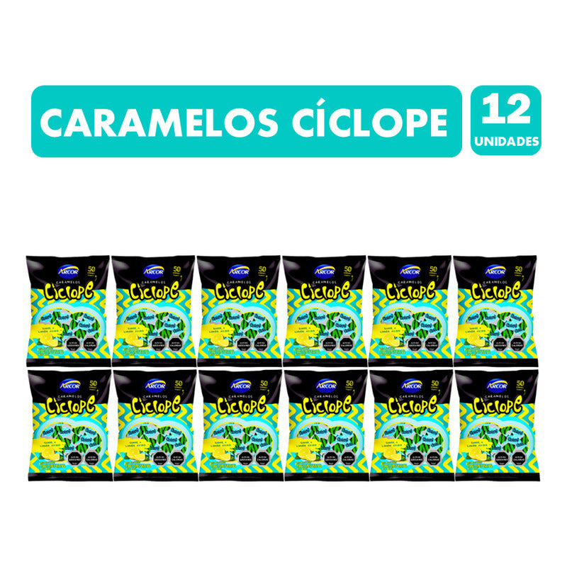 Dulces Para Halloween - Caramelos Cíclope (pack 12 Unidades)