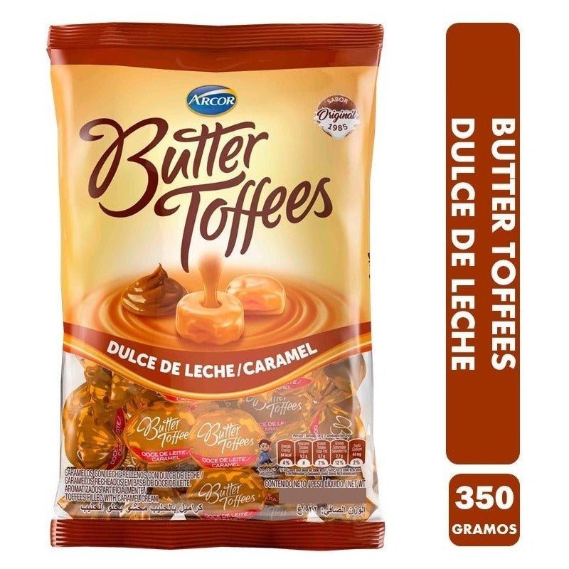 Caramelos Butter Toffees - Dulce De Leche (bolsa De 350 Gr).