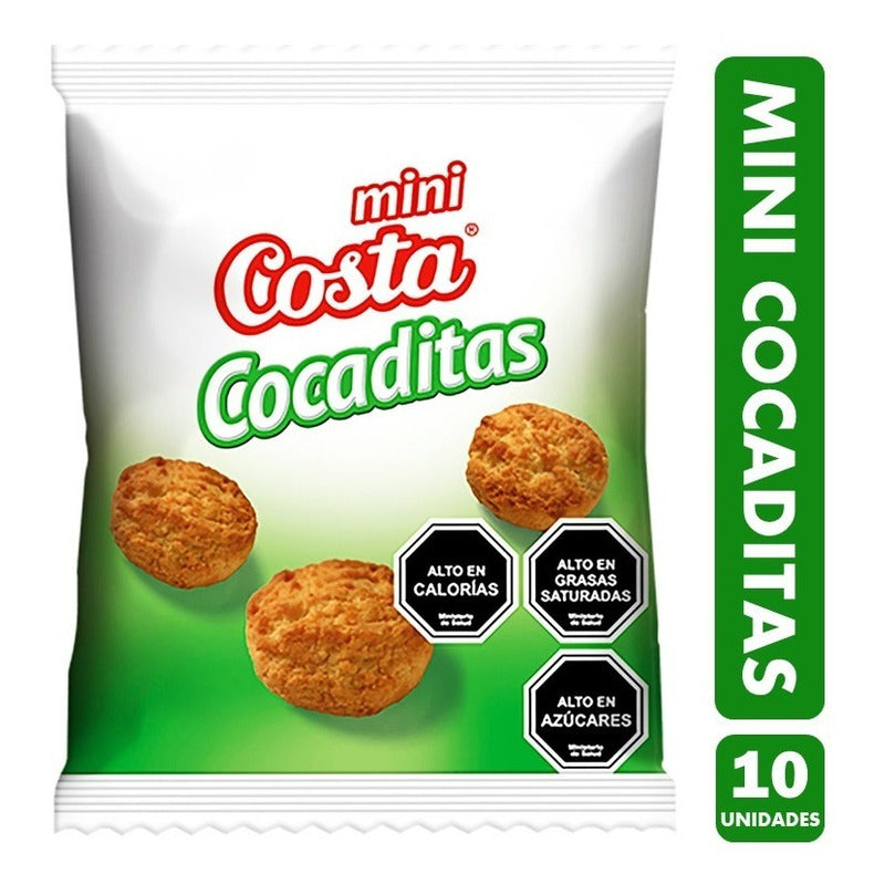 Galletas Cocaditas De Costa, Para Colación (pack De 10 Uni).