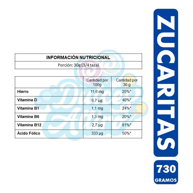 Cereal Zucaritas - Marca Kellog´s (caja Con 730 Gramos)