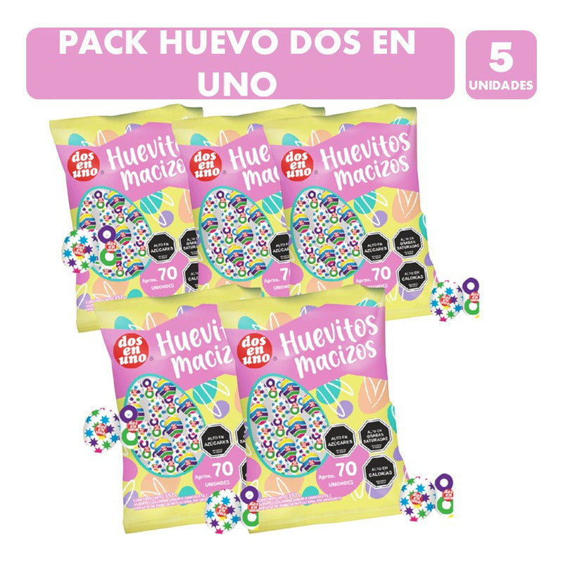 Huevitos De Pascua Dos En Uno Por Mayor (pack 5 Unidades)