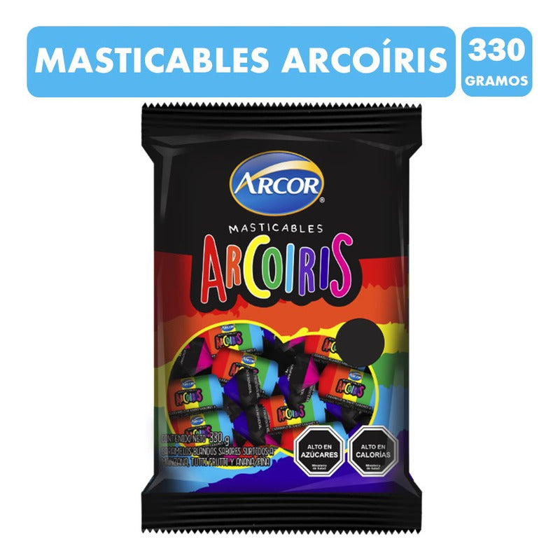Masticables Arcoíris Especial Halloween (bolsa Con 100u)