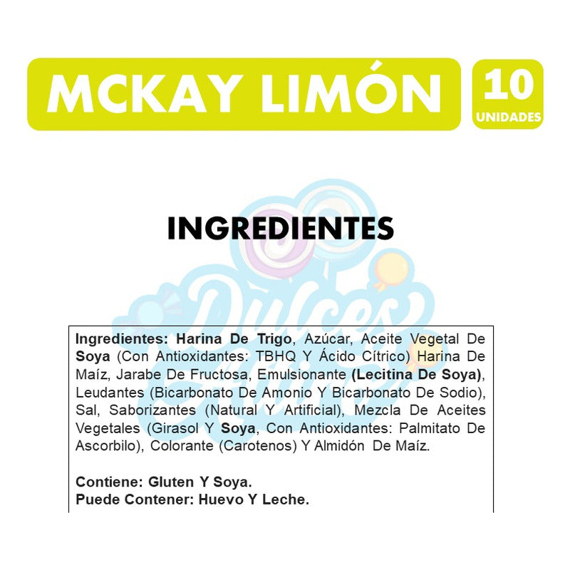 Mini Limón Galletas Para Colación - Nestlé (pack Con 10uni)