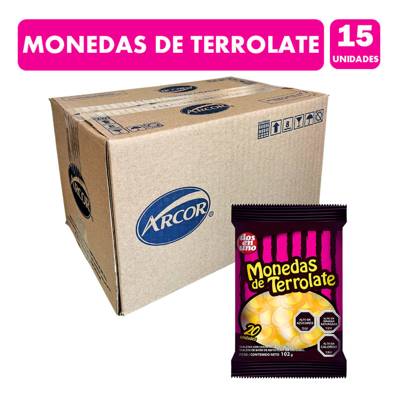 Dulces Para Halloween - Monedas De Terrolate (por Mayor)