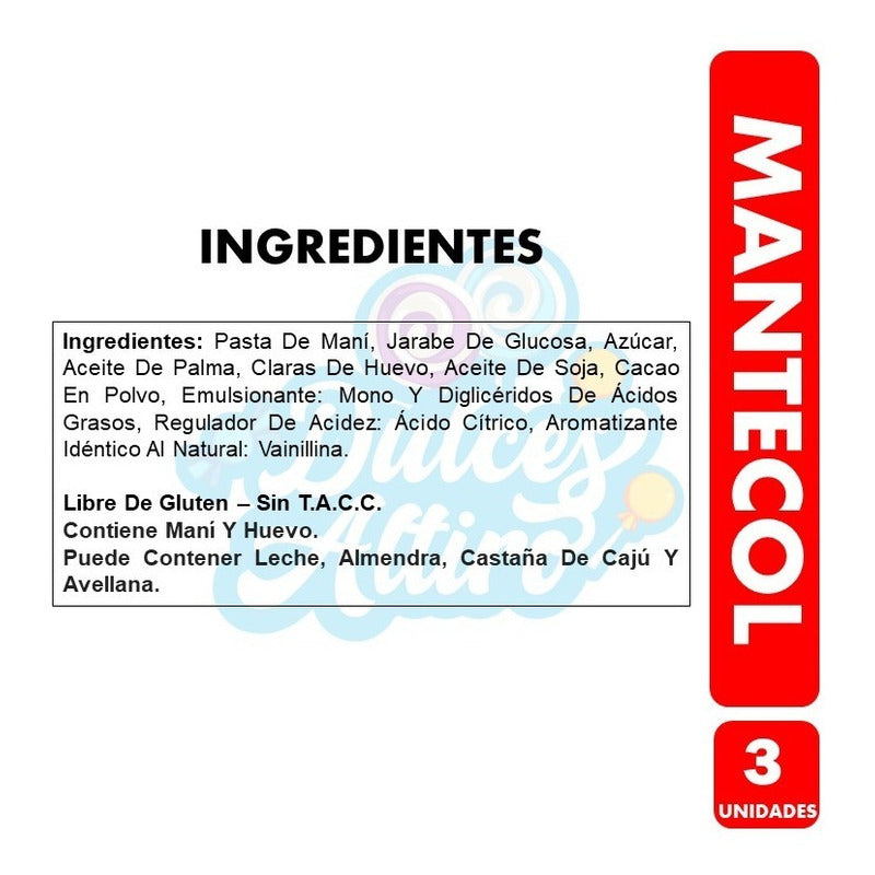 Dulce De Maní Mantecol 250gr X3