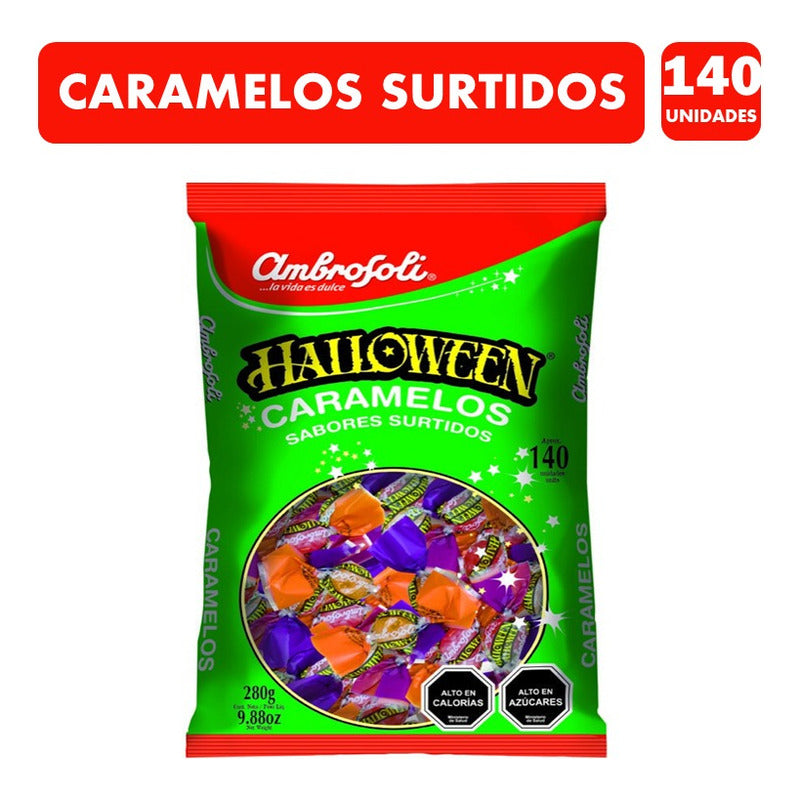 Dulces Halloween Ambrosoli - Caramelos (bolsa Con 140 Uni)