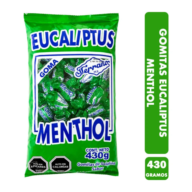 Gomitas Eucaliptus Mentol De Infancia - (bolsa De 430 Gr)
