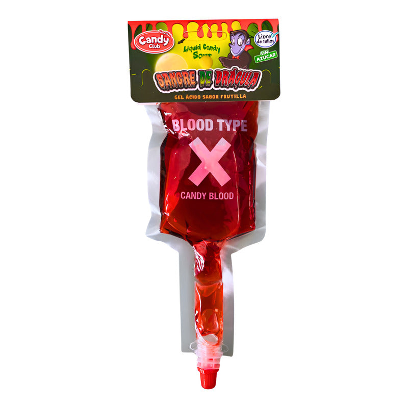 Dulces Para Halloween - Tipo Sangre De Drácula Ácido (1 Uni)