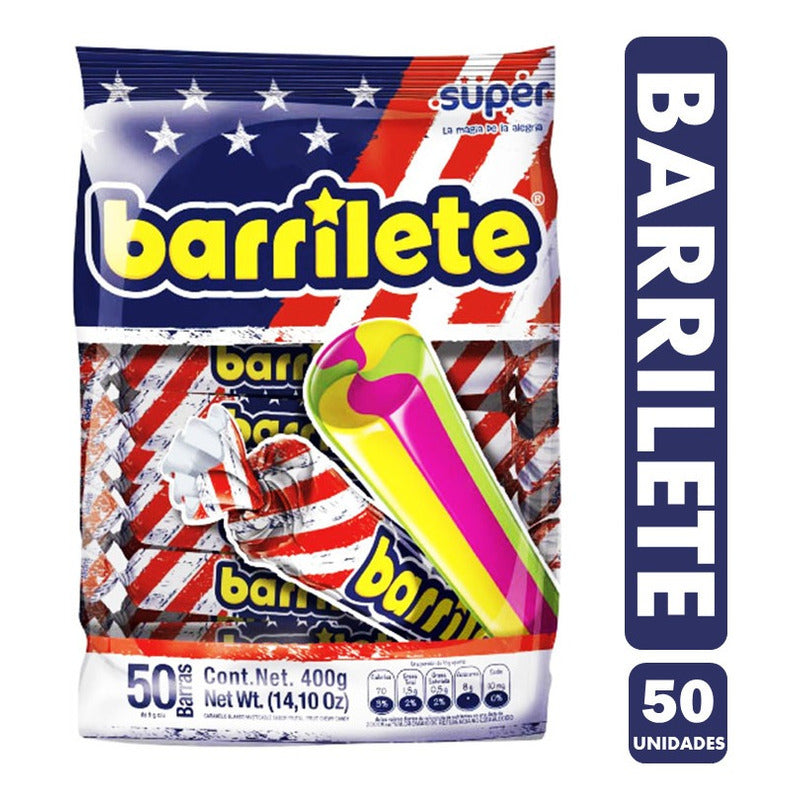 Barriletes - Masticables -dulces Importados (bolsa Con 50un)