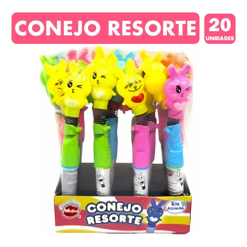 Conejo De Pascua Sin Sellos - Candy Resorte (caja Con 20un)