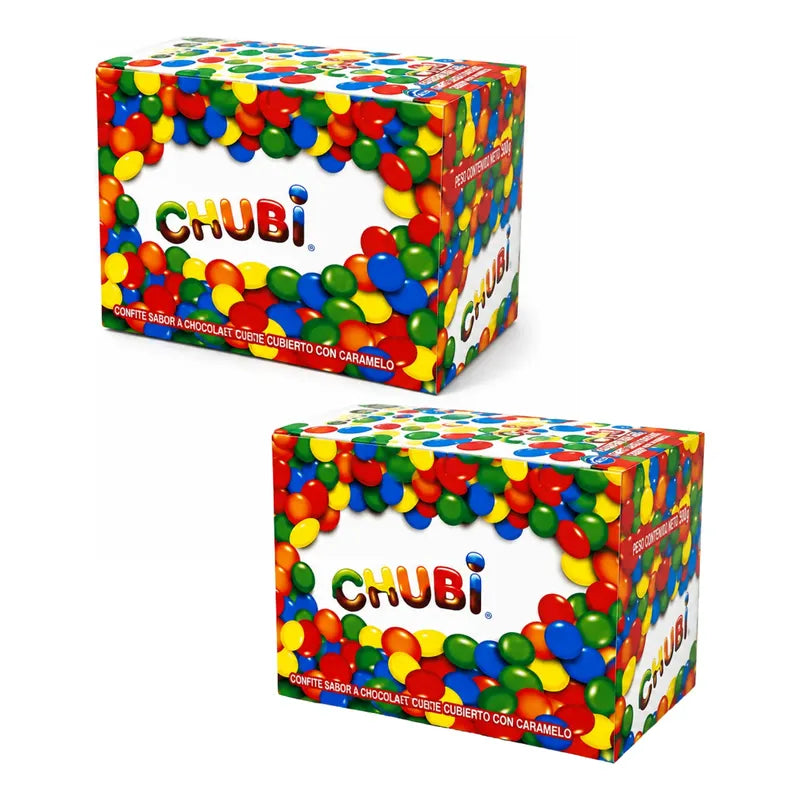 Chubi Pack 2 Cajas Especial Cumpleaños (48 Unidades Total)