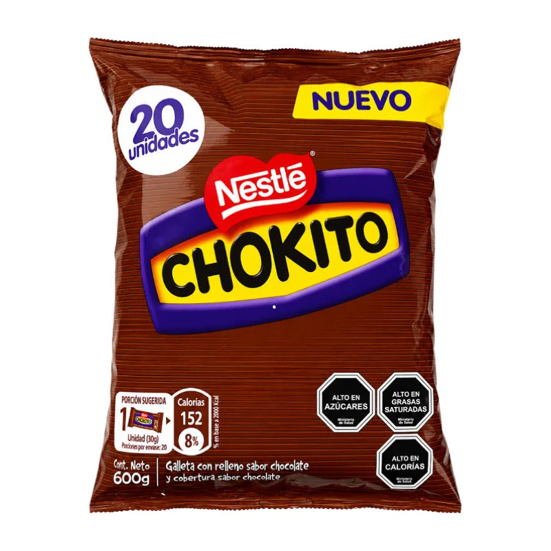 Chokita Versión Chokito Con Relleno Y Cobertura De Chocolate