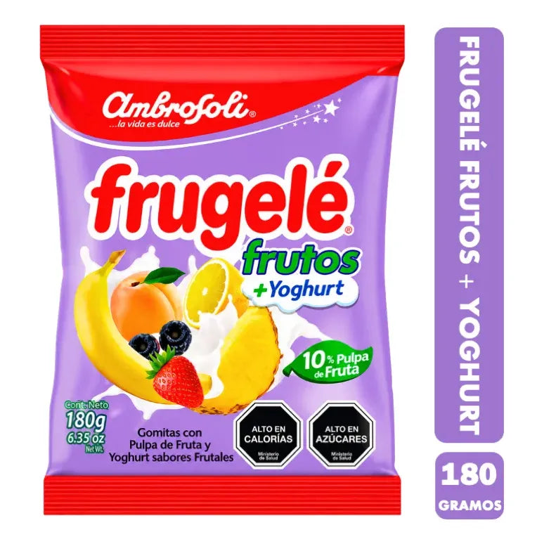 Frugelé Sabor Frutos + Yoghurt De Ambrosoli (bolsa De 180gr)