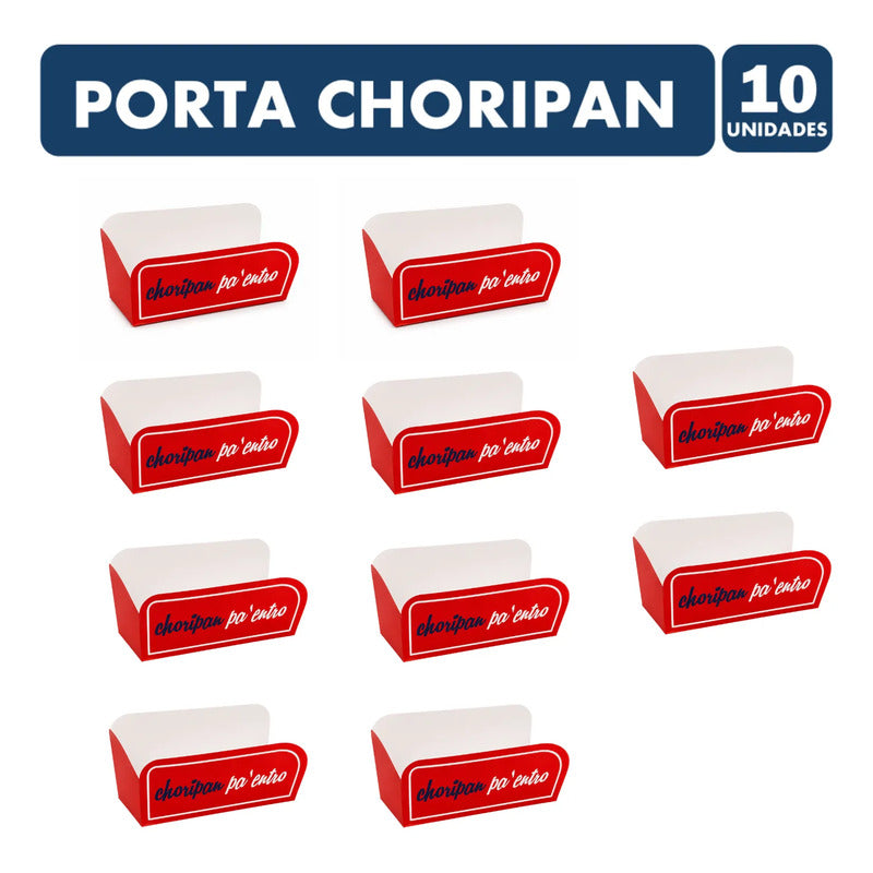 Porta Choripan Especial Fiestas Patrias Pack 10 Unidades