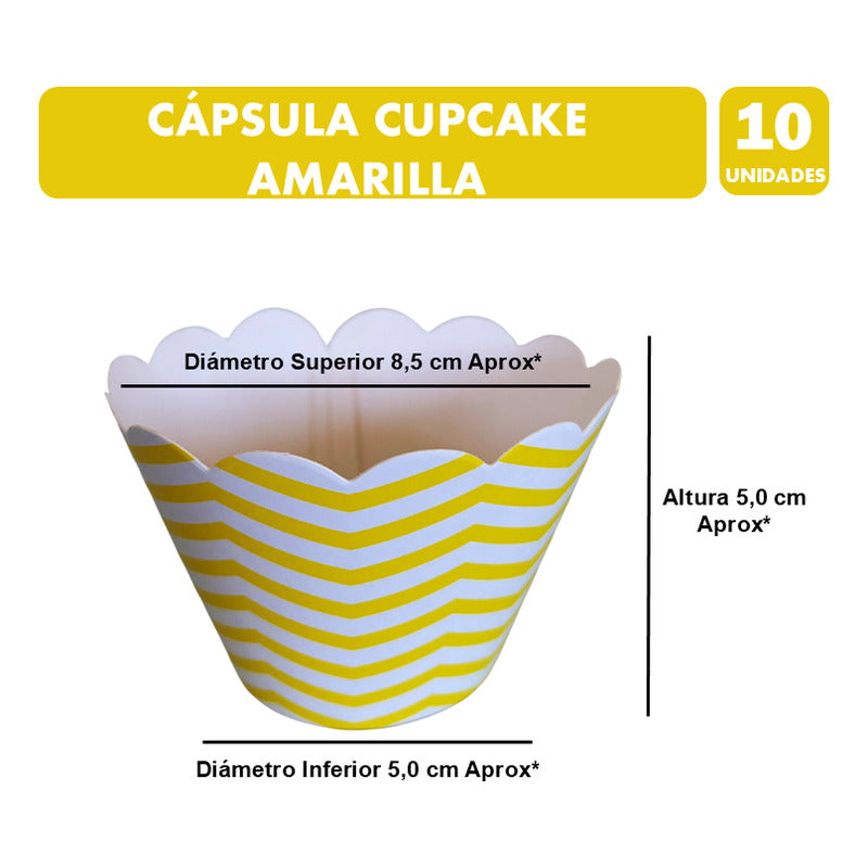 Pack Cumpleaños Amarillo -adornos Accesorios Decoración