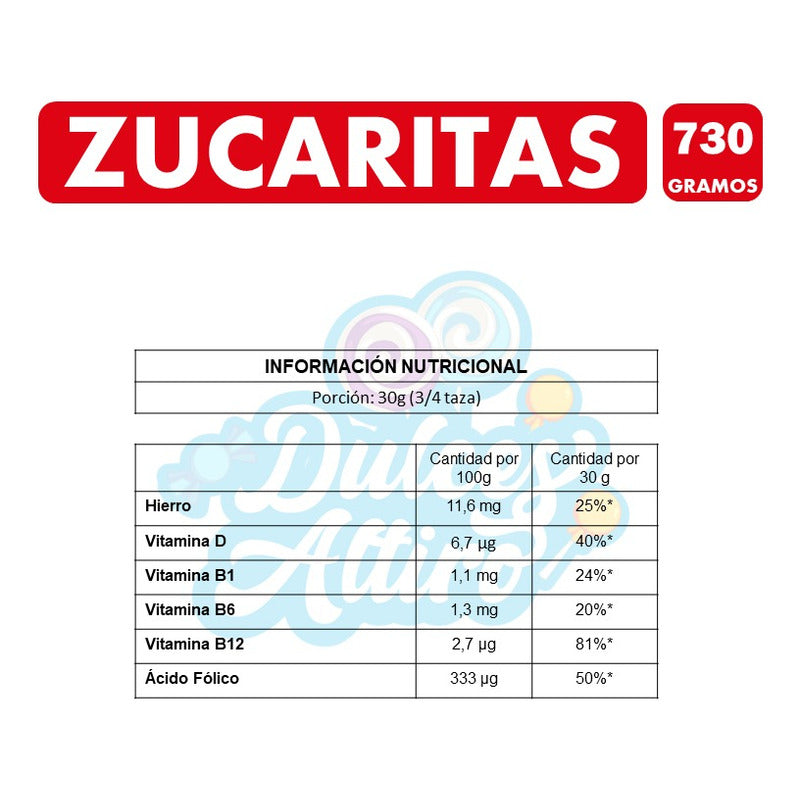 Zucaritas - Cereal De Maiz Formato Familiar (contiene 730g)