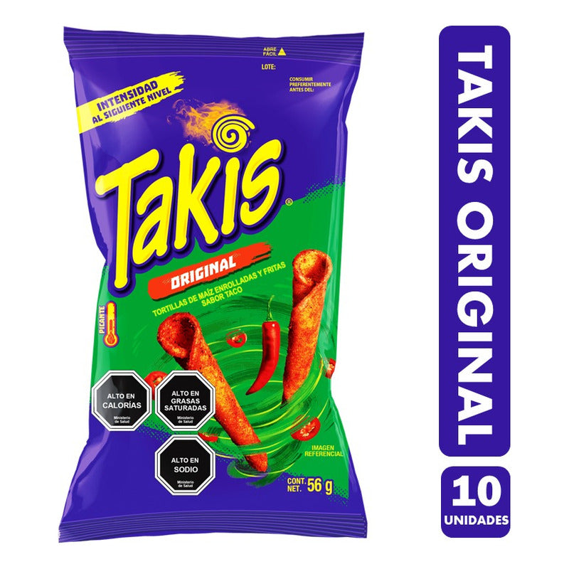 Takis Original - Especial Colación (pack De 10 Unidades)