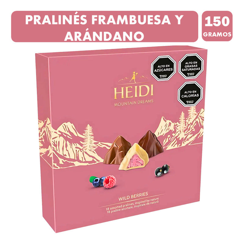 Bombones Rellenos Heido De Frutos Rojos Para Regalo (150gr)