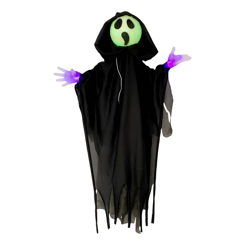Fantasma Con Luz Colgante De Hallowen De 90cm Deco Halloween