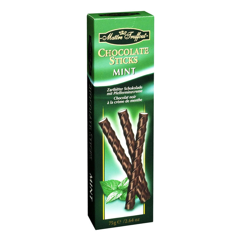 Chocolate Stick Menta En Forma De Tubo Maitre Truffout (75g)