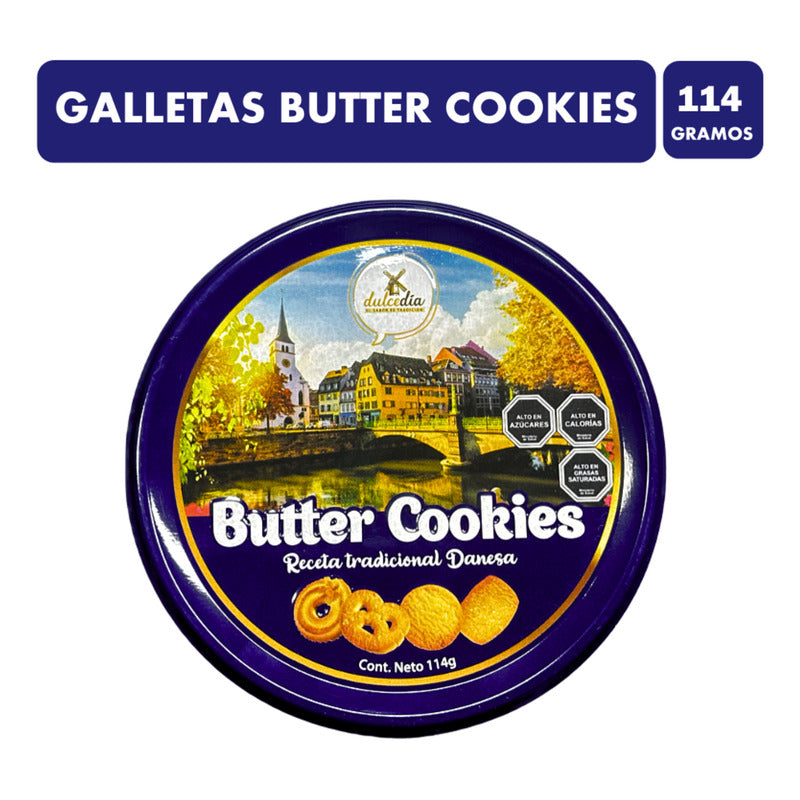 Galletas Danesa Sabor Mantequilla - Butter Cookies  ( 114g )