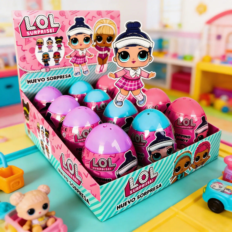 Huevo Sorpresa Lol Surprise De Brickel Candy (display 12u)