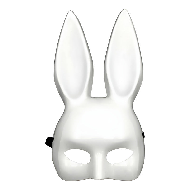 Máscara Antifaz Conejo Blanco - Especial Noche De Halloween