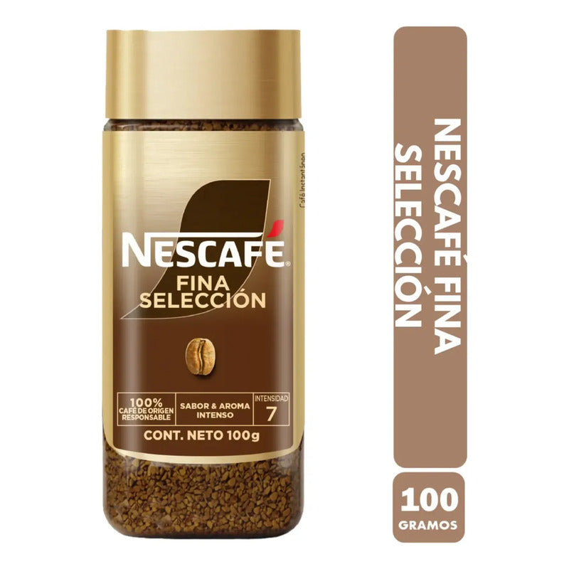 Café Fina Selección Nescafé - Sabor & Aroma Intenso 100g