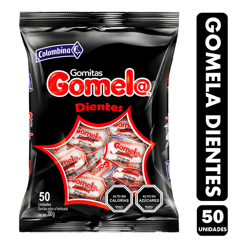 Dulces Halloween - Dientes De Halloween (bolsa 50 Unidades)
