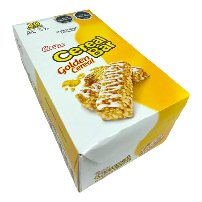 Cereal Bar Golden - Barra De Cereal Con Miel (caja Con 20un)