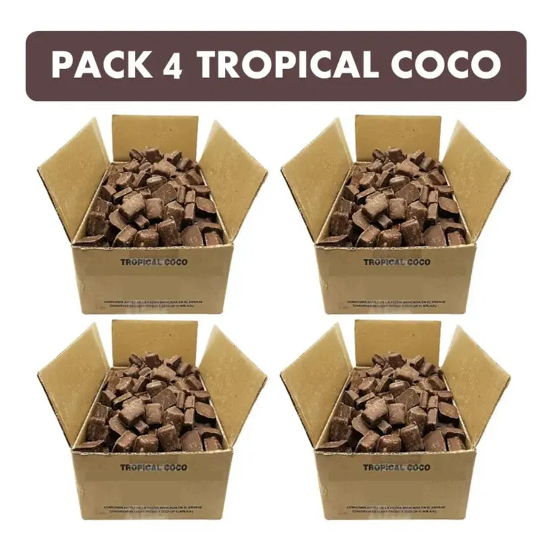 Tropical Coco Pack 4 Unidades De Arcor (caja 1,470 Kg)