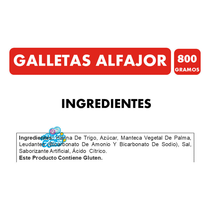 Galletas Para Alfajor Tradicionales (bolsa De 800 Gr)