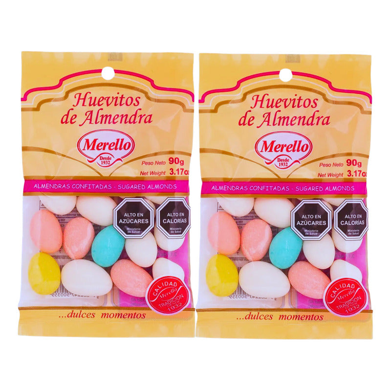Huevitos De Almendras Confitadas De Merello (pack 2 Uni)