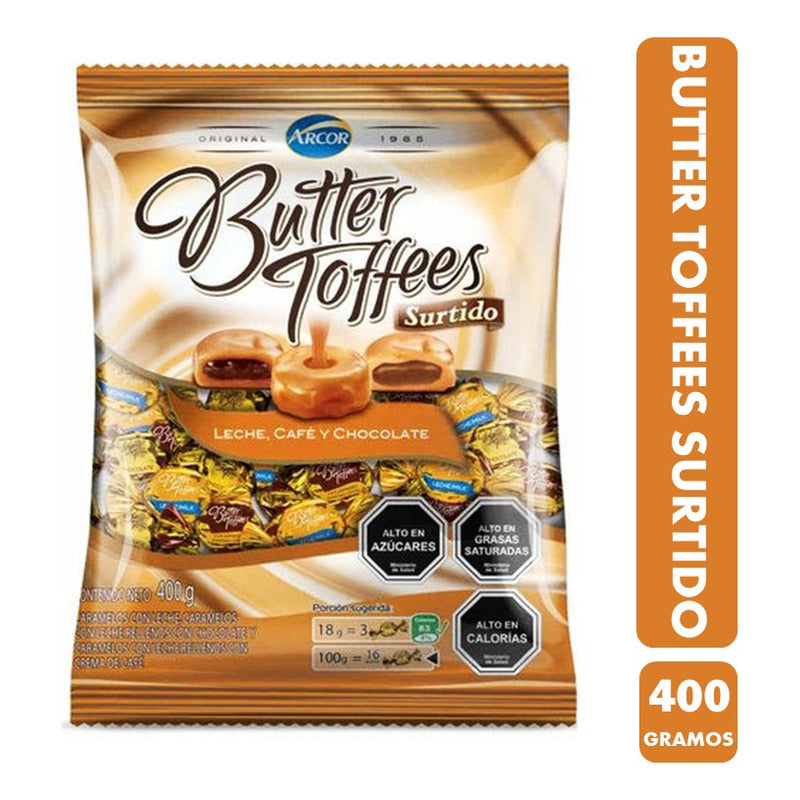 Butter Toffes Surtido ( Contiene 66 Unidades)