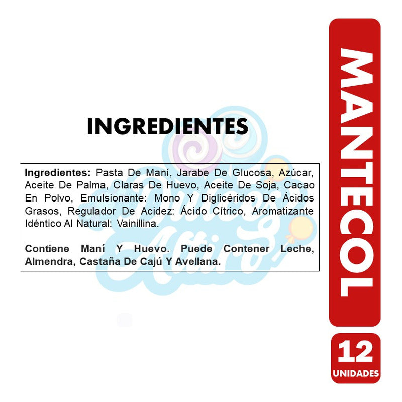 Barra Individual De Mantecol Libre De Gluten (caja Con 12un)