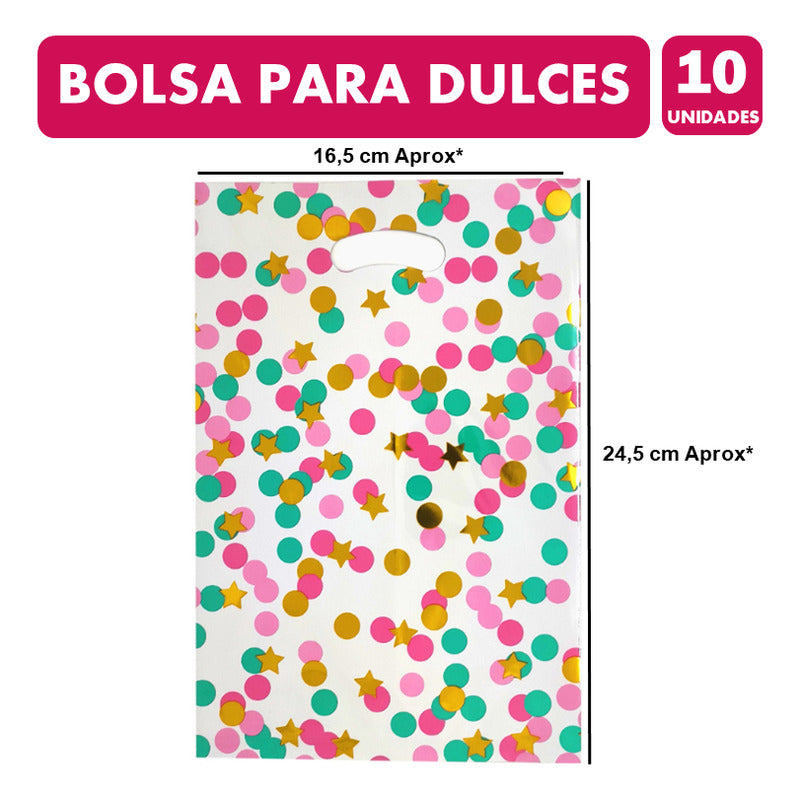 Pack Cumpleaños Fucsia -adornos Accesorios Decoración Fiesta