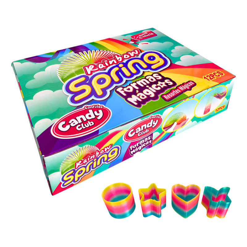 Juguetes Para Cumpleaños - Resortes Formas Divertidas (12un)