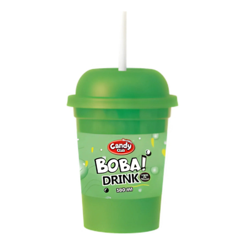 Boba Drink Bebida Con Pelotitas Explosivas - Sabor Manzana
