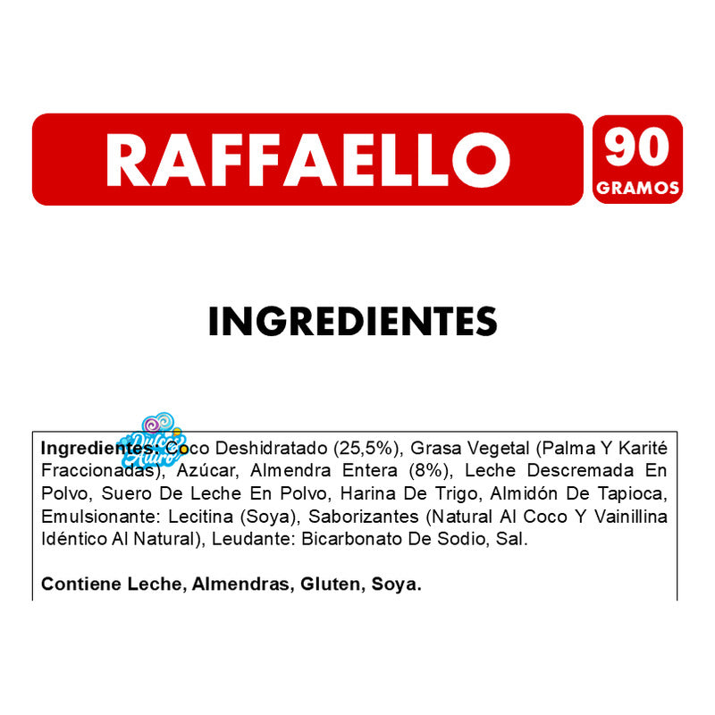 Bombones Raffaello Sabor Wafer Y Coco (caja Con 90 Gramos)