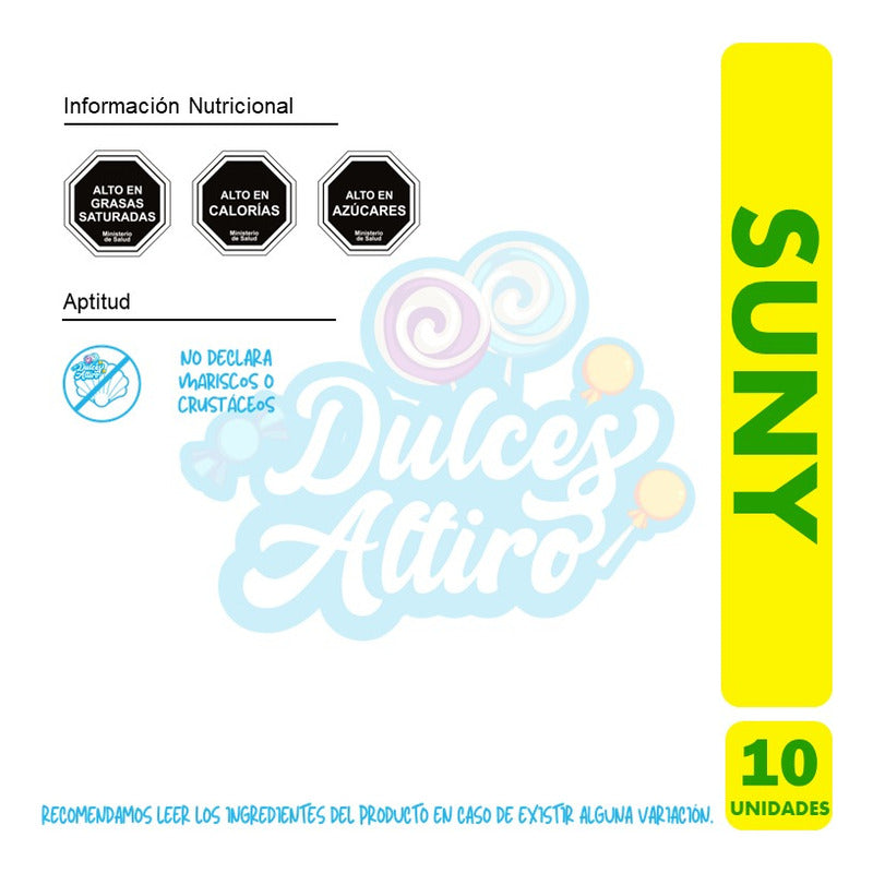 Caramelos Suny (caja Con 10 Unidades)