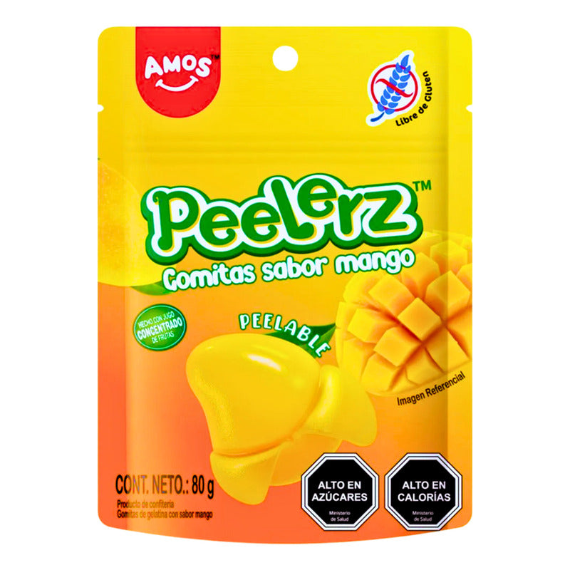Gomitas Virales Peelerz Mango Pelables Sin Gluten De Amos