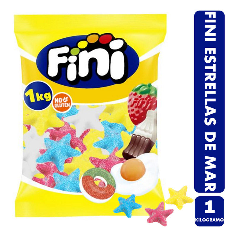 Gomitas Fini Estrellas De Mar - Sin Gluten - Bolsa De 1kg