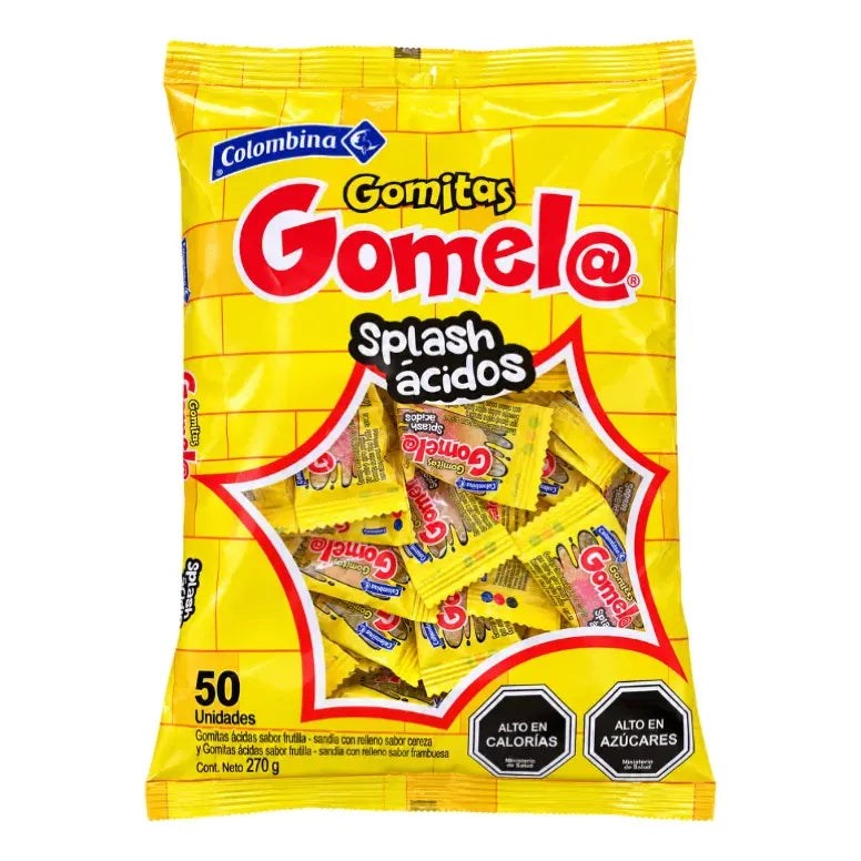 Dulces Para Halloween - Gomitas Ácidas Gomela De Colombina