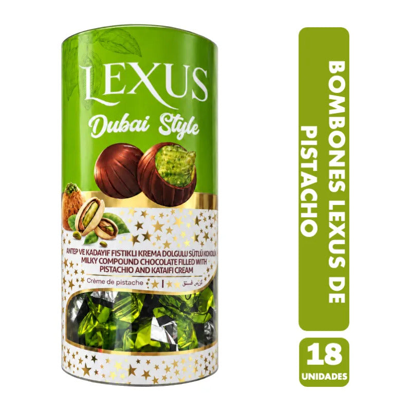 Bombones Chocolates Lexus Dubai Rellenos Con Pistacho