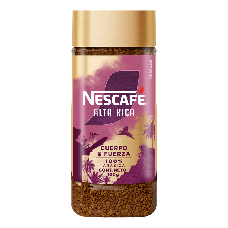 Nescafé Alta Rica Café Con Cuerpo Y Fuerza (frasco Con 100g)
