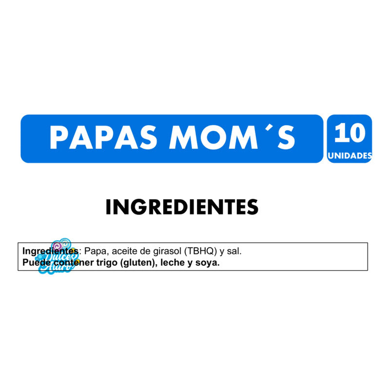 Papas Fritas Mom`s Evercrisp Tamaño Xs (pack 10 Unidades)