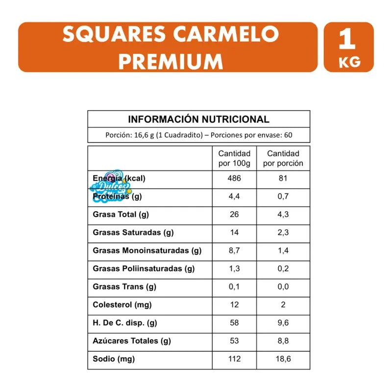 Bombones Premium Goplana Sabor Caramelo - Caja Con 1 Kilo