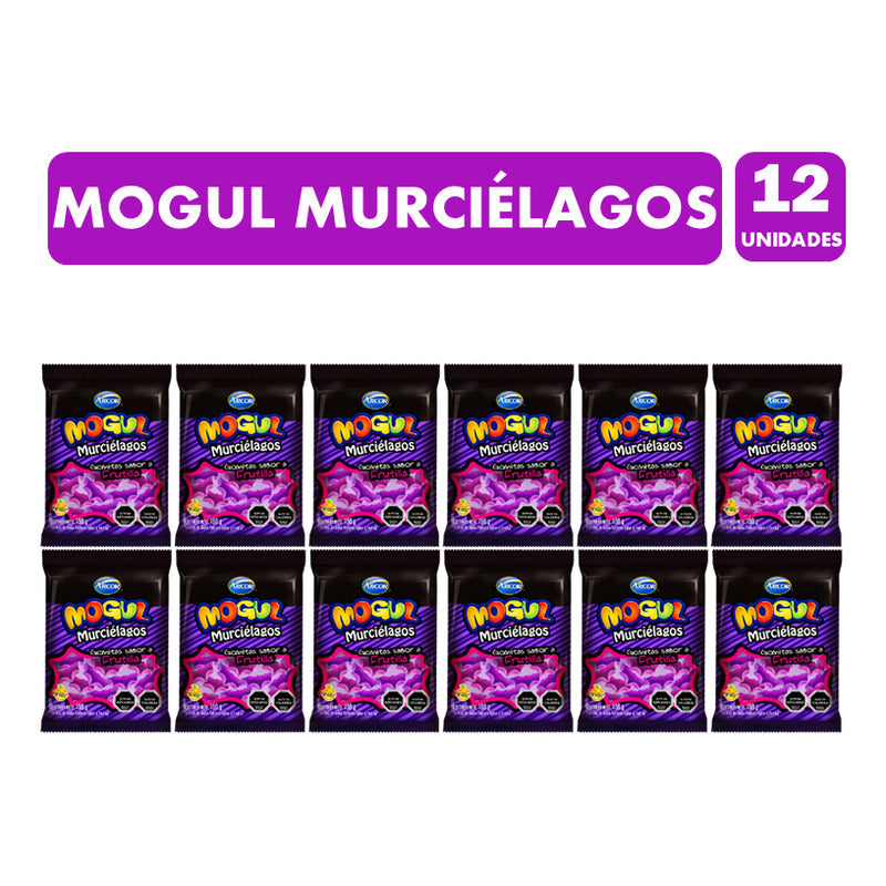 Dulces Para Halloween - Gomitas Mogul Murciélagos (pack 12u)