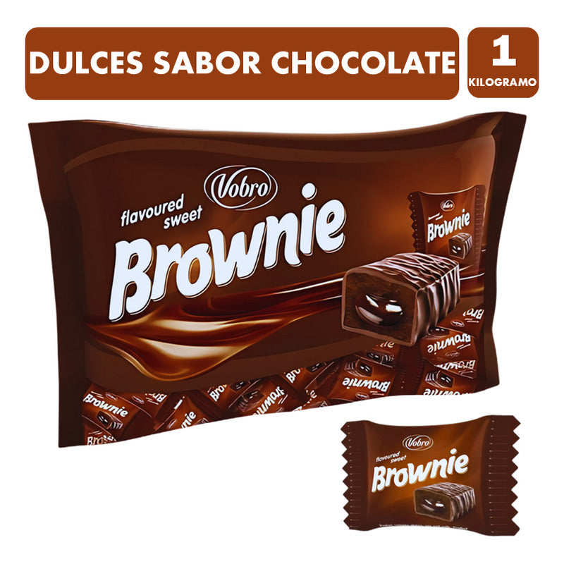 Dulces Sabor Chocolate Rellenos Con Chocolate (bolsa 1 Kg)