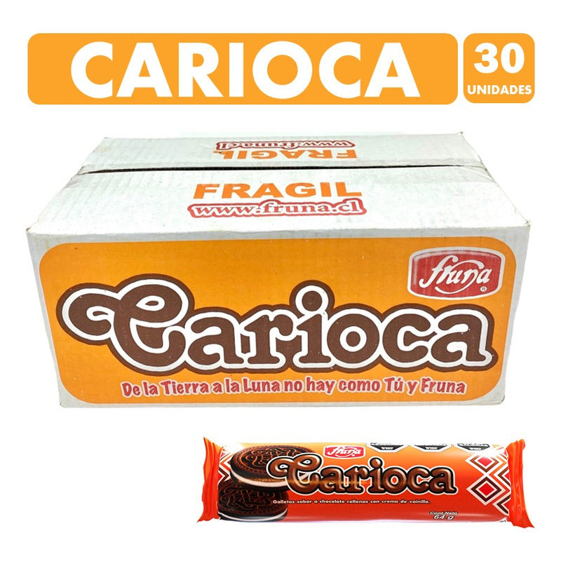 Galletas Carioca Fruna X32